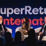 Worlds collide as Kim Kardashian attends SuperReturn International, the world’s largest event for private equity, to discuss her new fund.