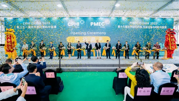 CPHI China, the leading pharmaceutical event in the region, opens with a flutter.